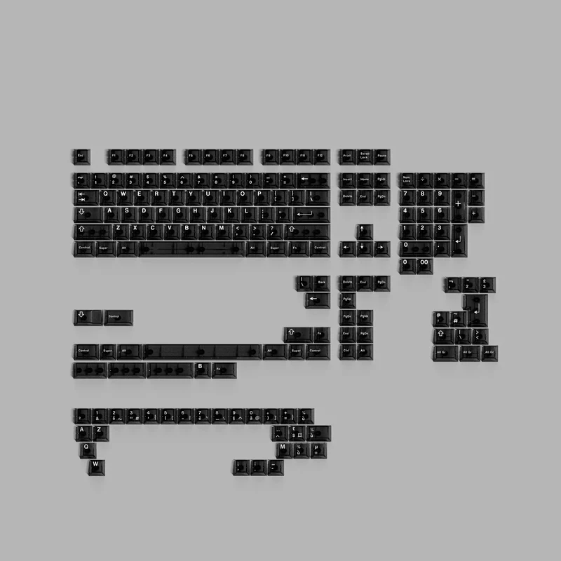 ABS CLEARS KEYCAPS