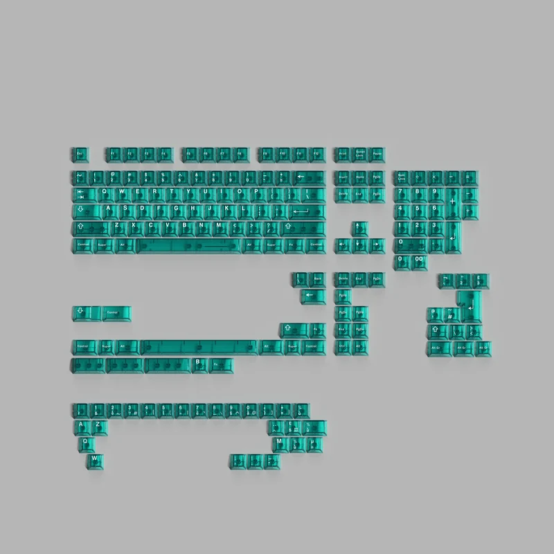 ABS CLEARS KEYCAPS