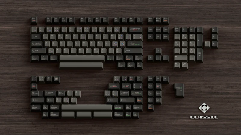 KAP MV CLASSIC KEYCAPS