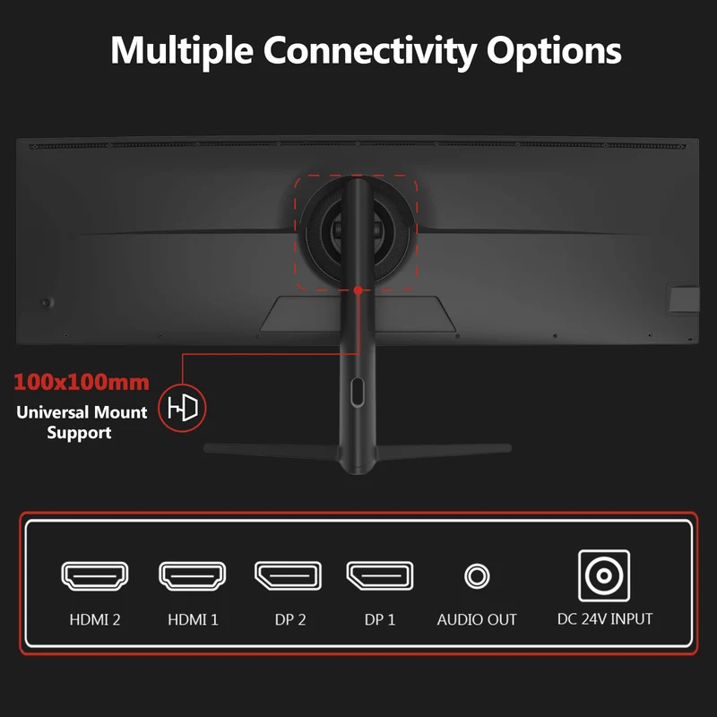 Z-EDGE UG40 40" 120Hz 5K2K 5120x2160 Ultrawide Curved Gaming IPS Monitor