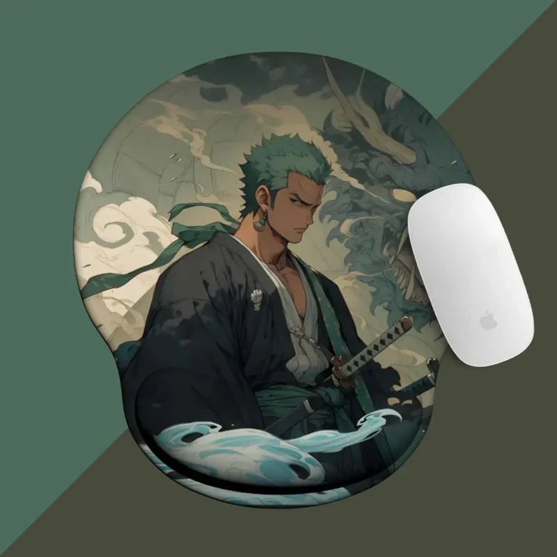 Tapis de Souris Ergonomique Manga - One Piece Luffy Zoro
