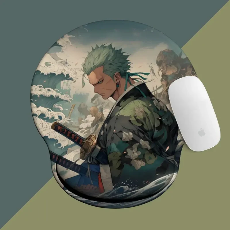 Tapis de Souris Ergonomique Manga - One Piece Luffy Zoro