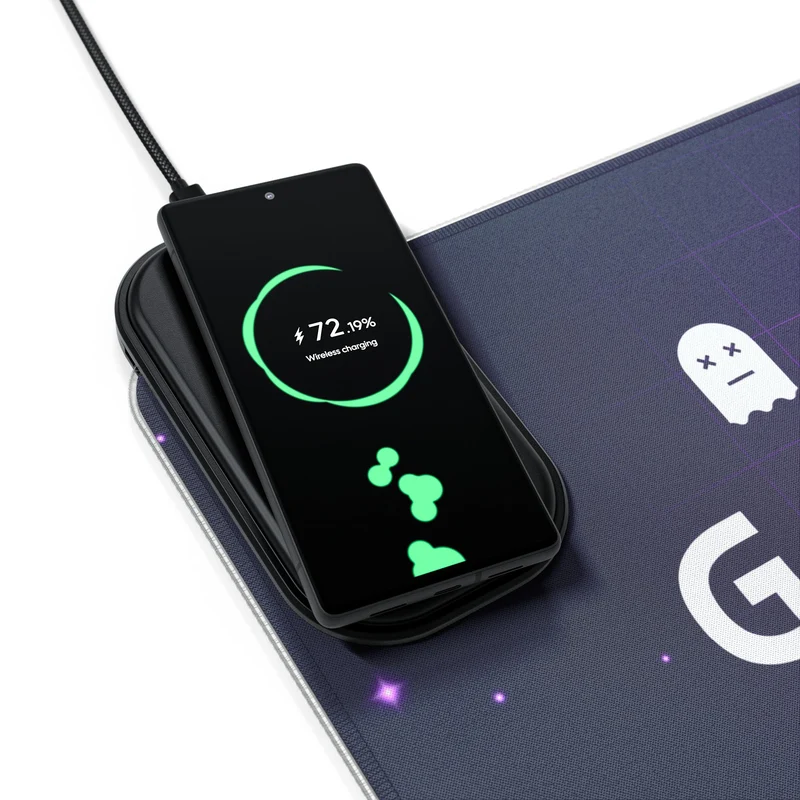 Tapis de Souris Personnalisé - RGB recharge induction sans fil