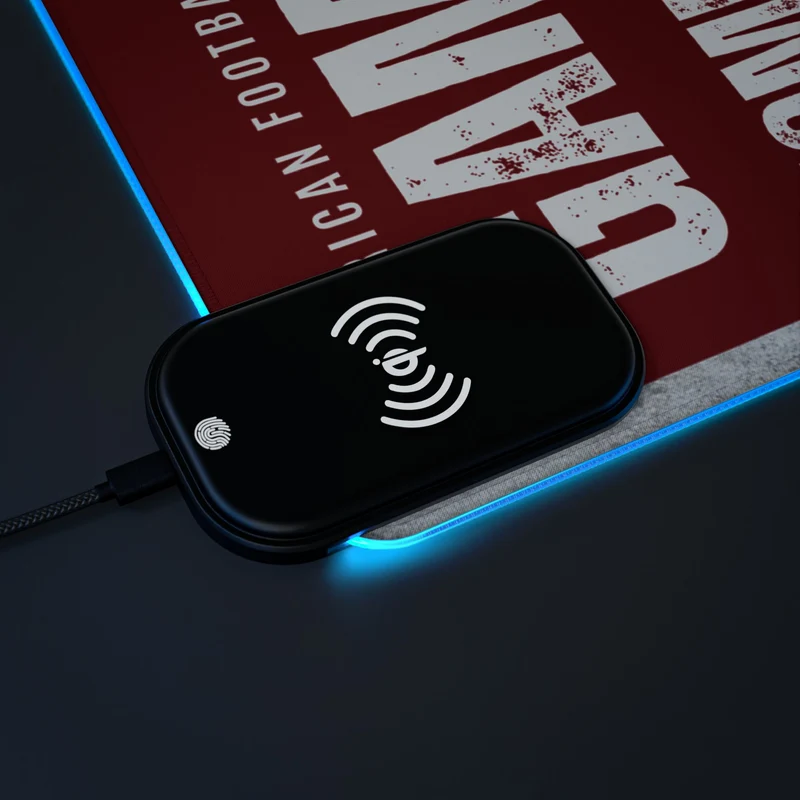 Tapis de Souris Personnalisé - RGB recharge induction sans fil