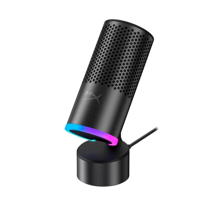 HyperX SoloCast 2 Pro – Microphone USB gaming à condensateur