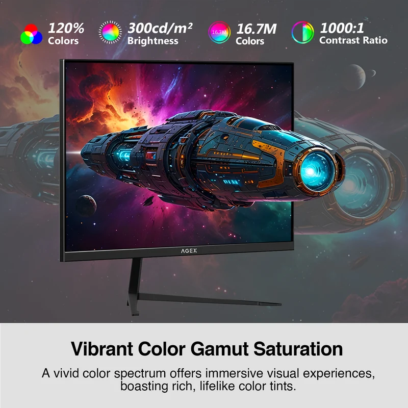AGEX AG25S 24.5" 400Hz IPS Gaming Monitor