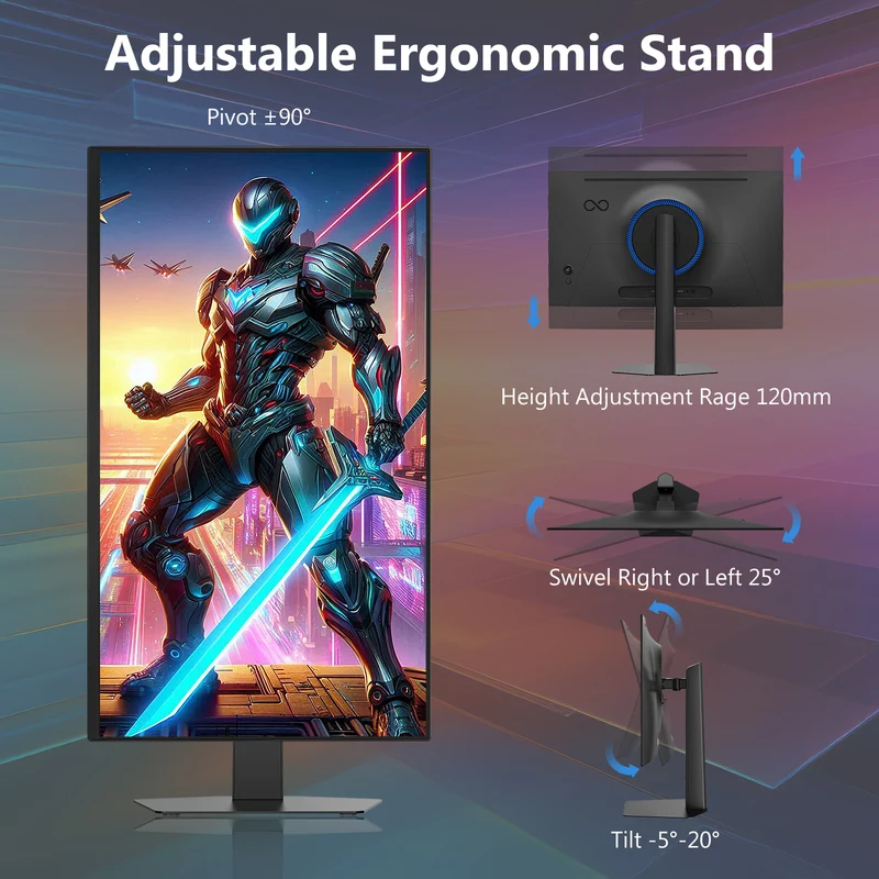 Z-EDGE INFINYX X27 QD-OLED 27" 240Hz 0.03ms Gaming Monitor