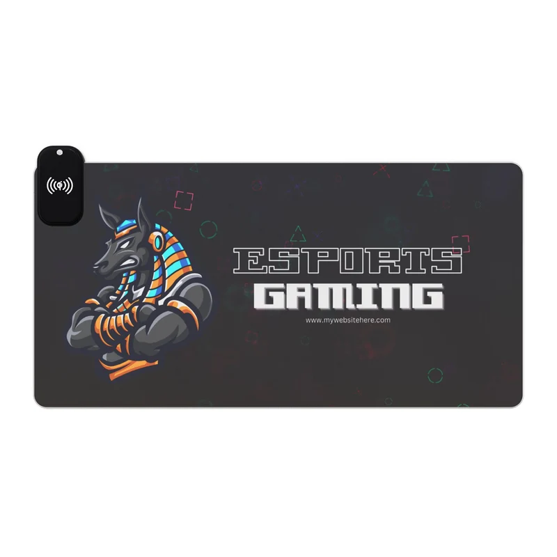 Tapis de Souris Personnalisé - RGB recharge induction sans fil