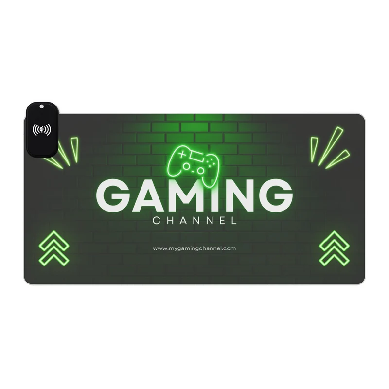 Tapis de Souris Personnalisé - RGB recharge induction sans fil