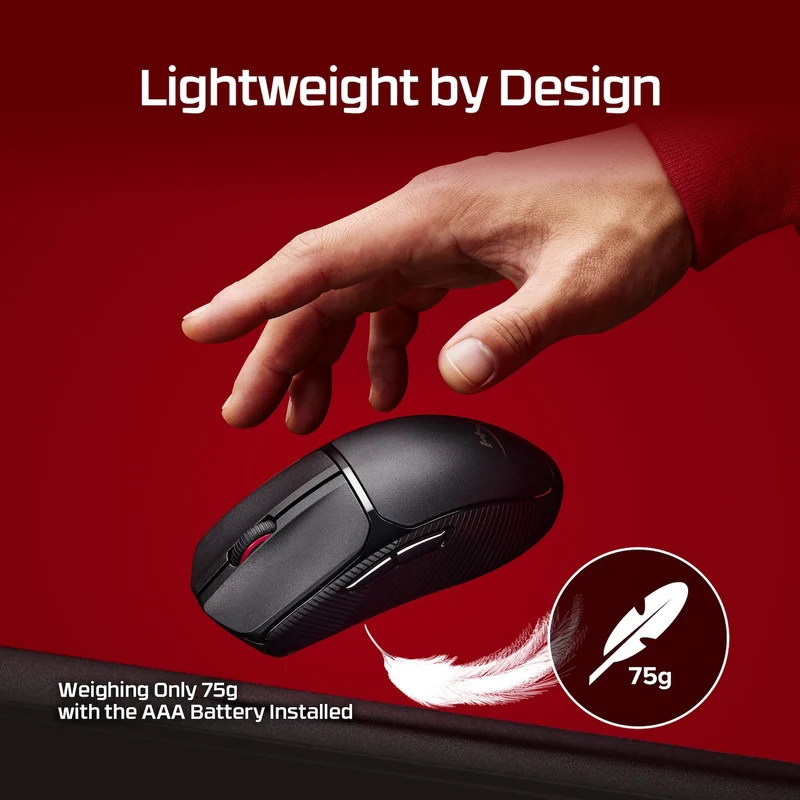 HyperX Pulsefire Fuse – Souris gaming sans fil