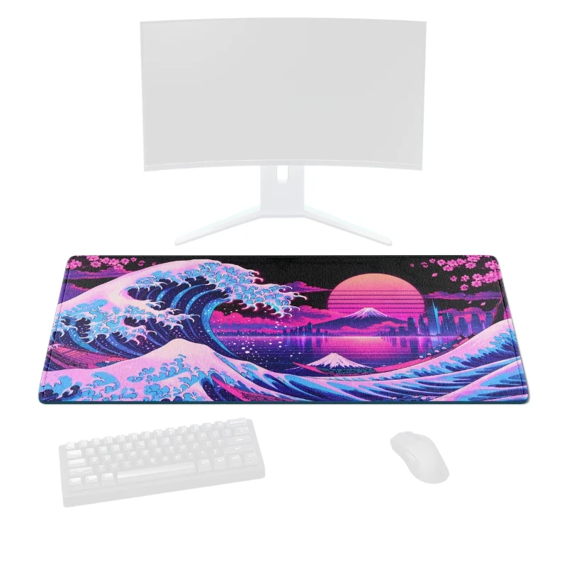 Tapis de Souris "Japon Vaporwave"