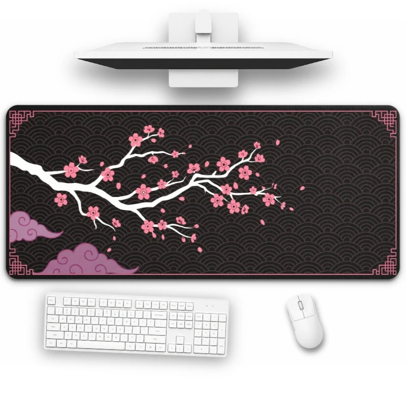 Tapis de Souris "Seigaiha Kuro"