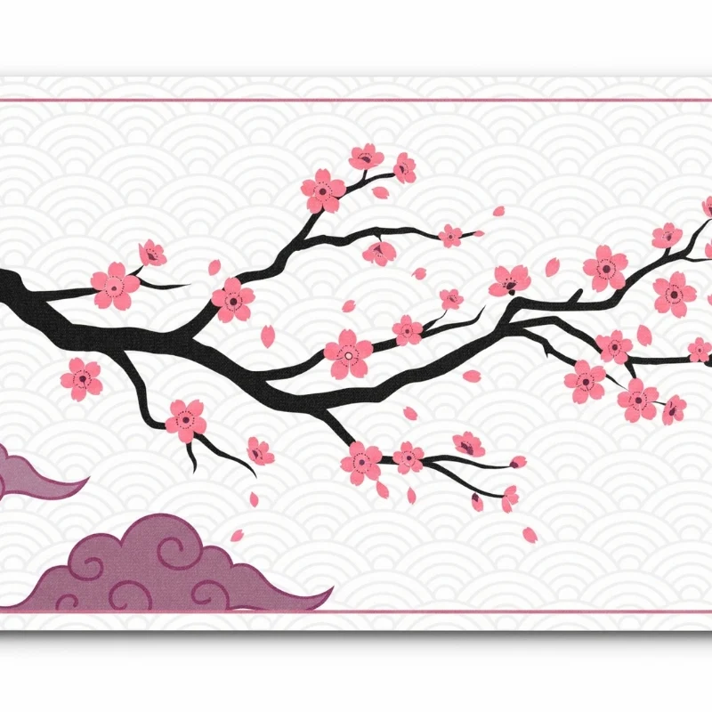 Tapis de Souris "Seigaiha Shiro"