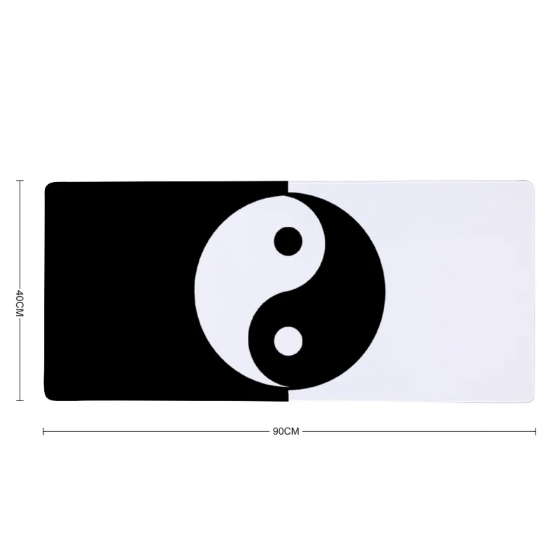 Tapis de bureau - "Yin Yang"