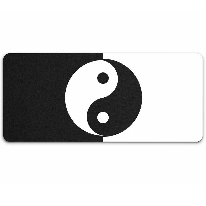 Tapis de bureau - "Yin Yang"