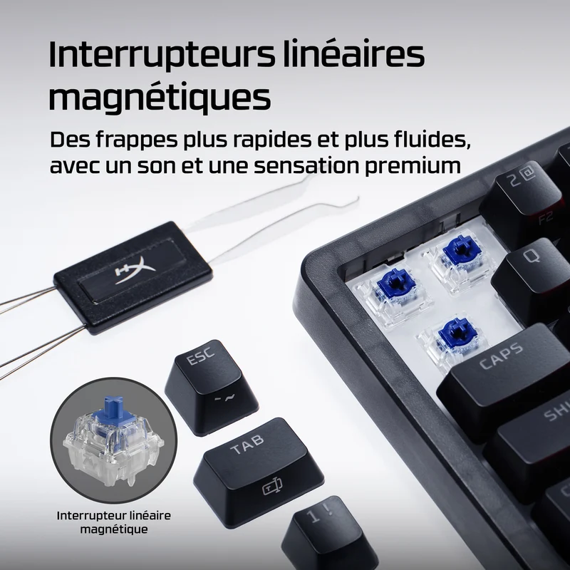 HyperX Origins 2 65 Pro – Clavier Magnétique Gaming