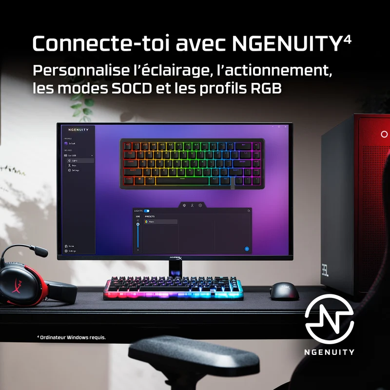 HyperX Origins 2 65 Pro – Clavier Magnétique Gaming