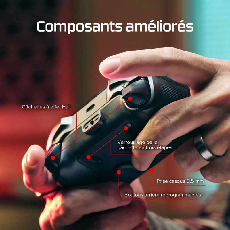 HyperX Clutch Talon - Manette de jeu sans fil - Xbox