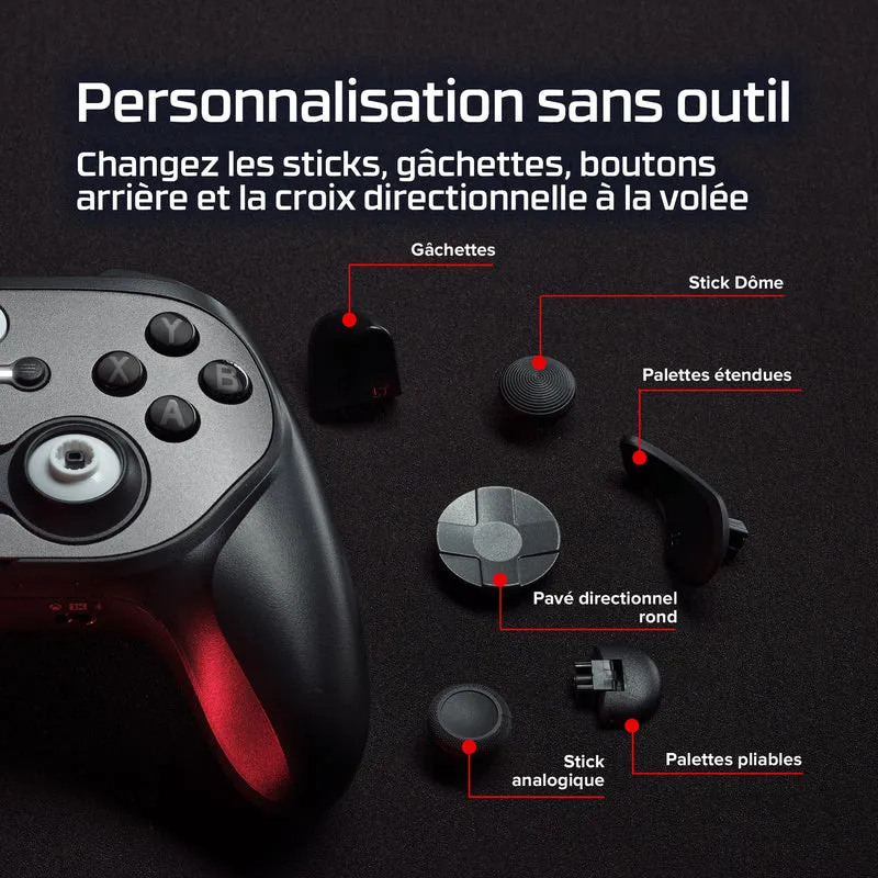 HyperX Clutch Talon - Manette de jeu sans fil - Xbox