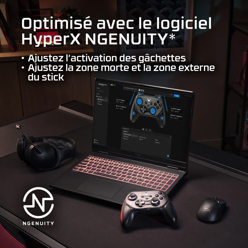HyperX Clutch Talon - Manette de jeu sans fil - Xbox