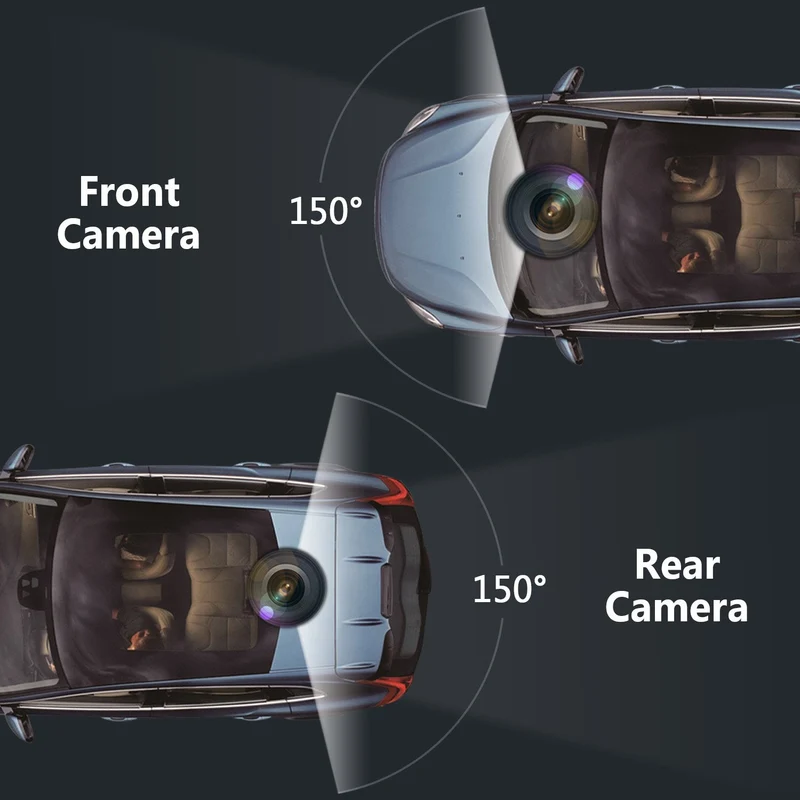 Refurbished: Z-EDGE Z3D 4K + 1080P Dual Dash Cam