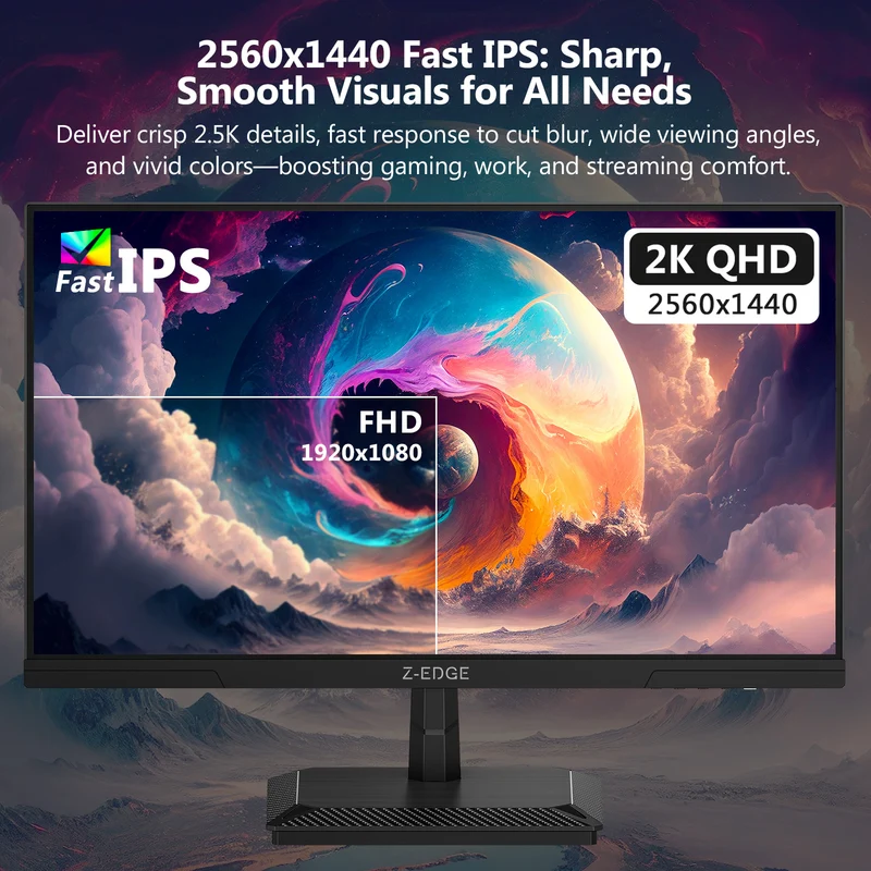 Z-EDGE G27IS 27" 320Hz 2K IPS Gaming Monitor