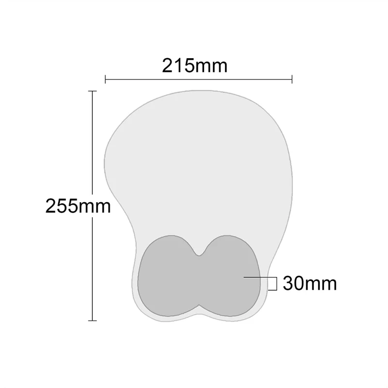 Tapis de souris seins rousse sexy