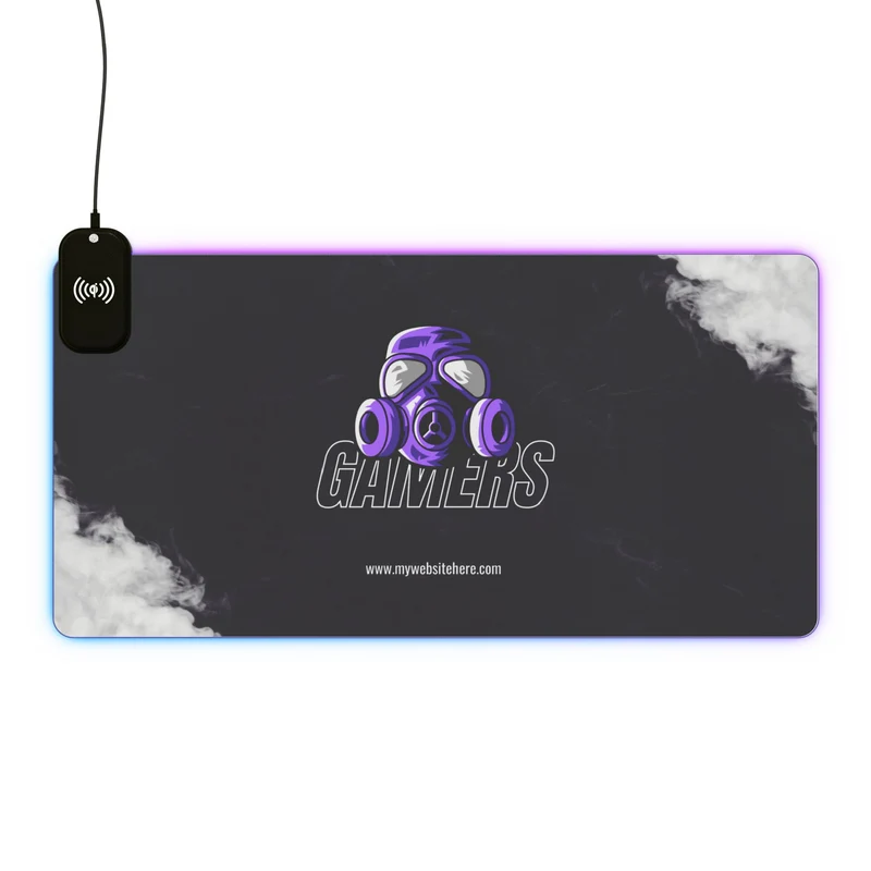 Tapis de Souris Personnalisé - RGB recharge induction sans fil