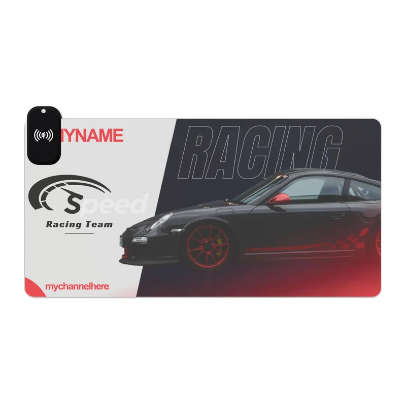 Tapis de Souris Personnalisé - RGB recharge induction sans fil