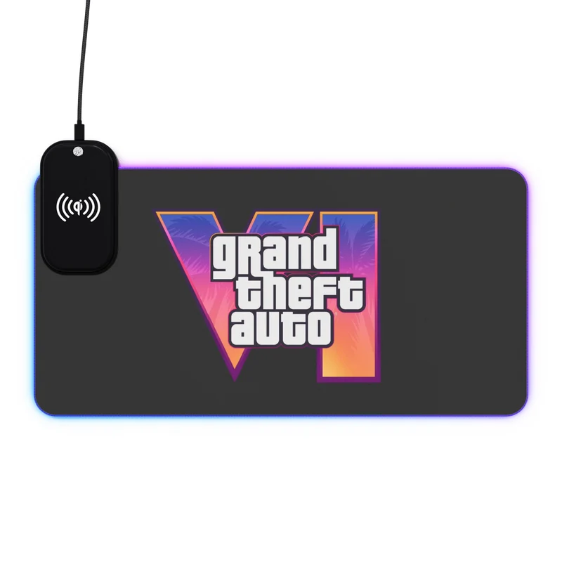 Tapis de Souris Grand Theft Auto VI - RGB sans fil