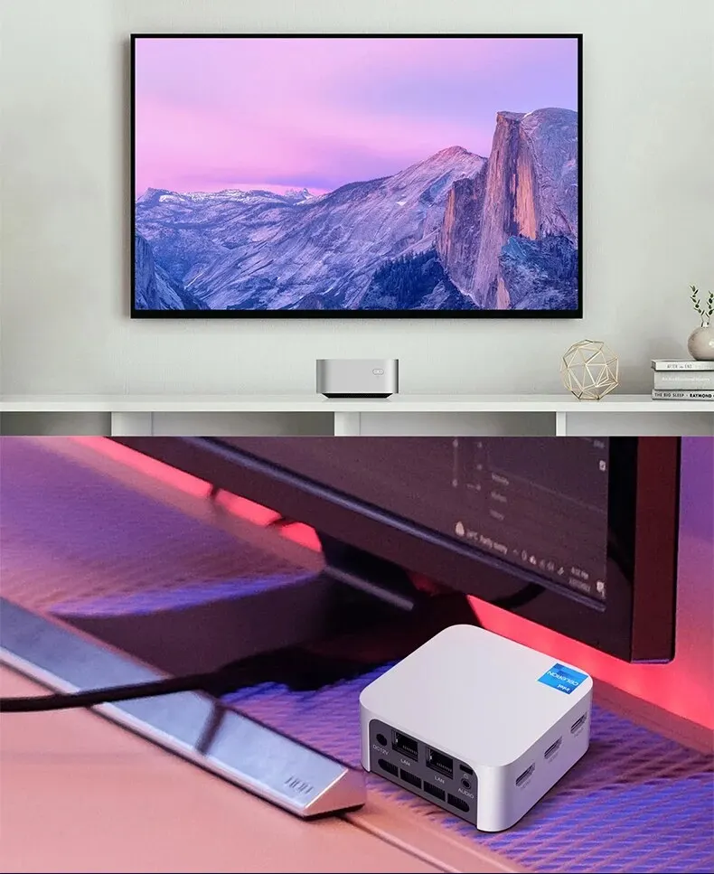 Mini PC Intel Celeron T8 Pro Plus - Video HD 4K