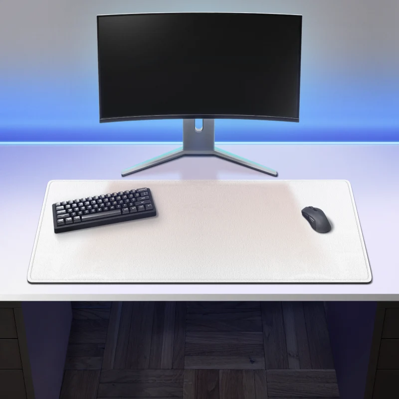 Tapis de bureau - Couleur BLANC