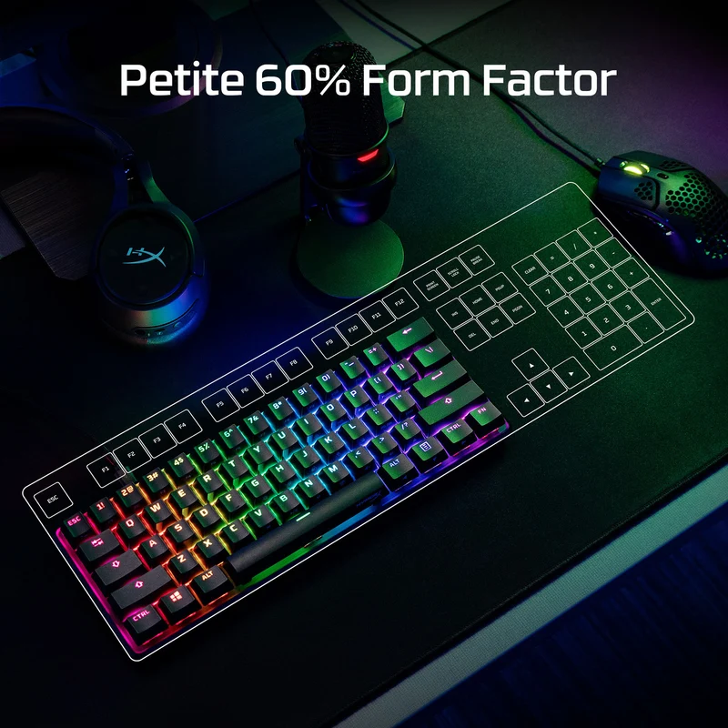 HyperX Alloy Origins 60 – Clavier mécanique gaming
