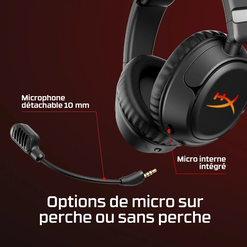 HyperX Cloud Flight 2 – Casque gaming sans fil