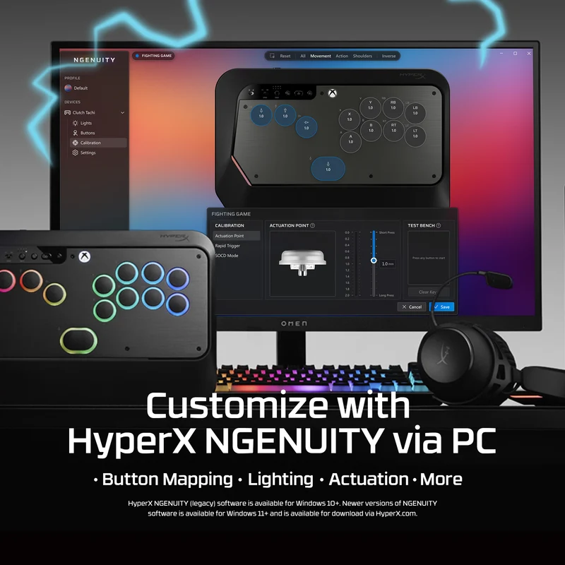 HyperX Clutch Tachi – Manette de Jeu – Xbox
