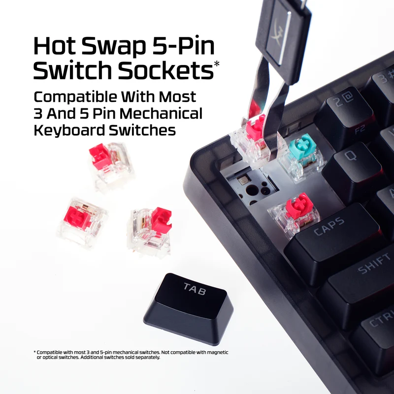 HyperX Origins 2 65 – Clavier Mécanique Gaming