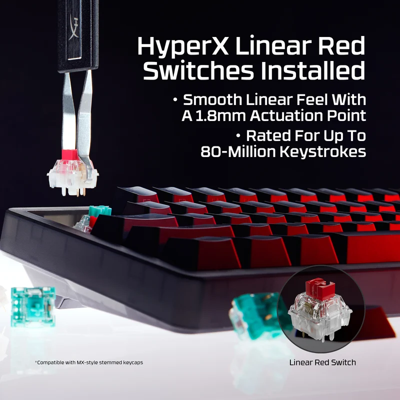 HyperX Origins 2 65 – Clavier Mécanique Gaming
