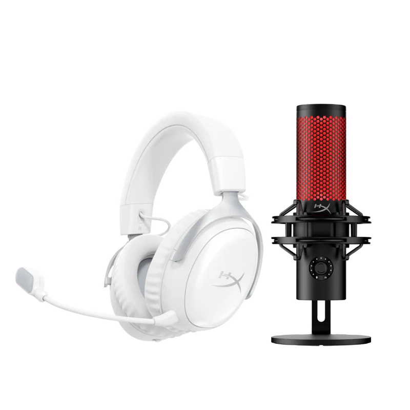 HyperX Offre Groupée - Cloud III S Sans Fil + QuadCast 2