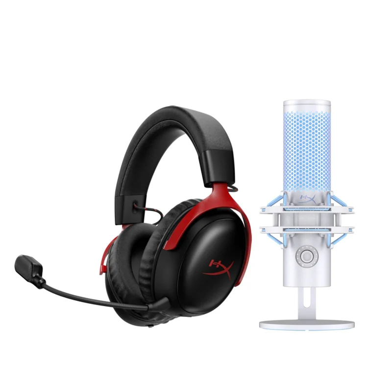 HyperX Offre Groupée - Cloud III S Sans Fil + QuadCast 2