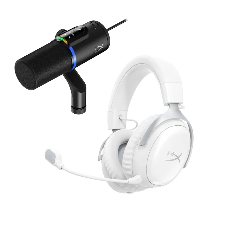HyperX Offre Groupée - Cloud III S Sans Fil + FlipCast Microphone