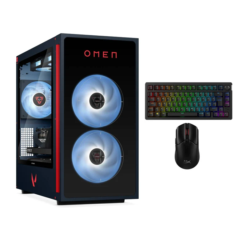 Pack PC de Bureau - OMEN 35L Valorant + Alloy Rise 75 sans fil + Pulsefire Haste 2 Sans Fil