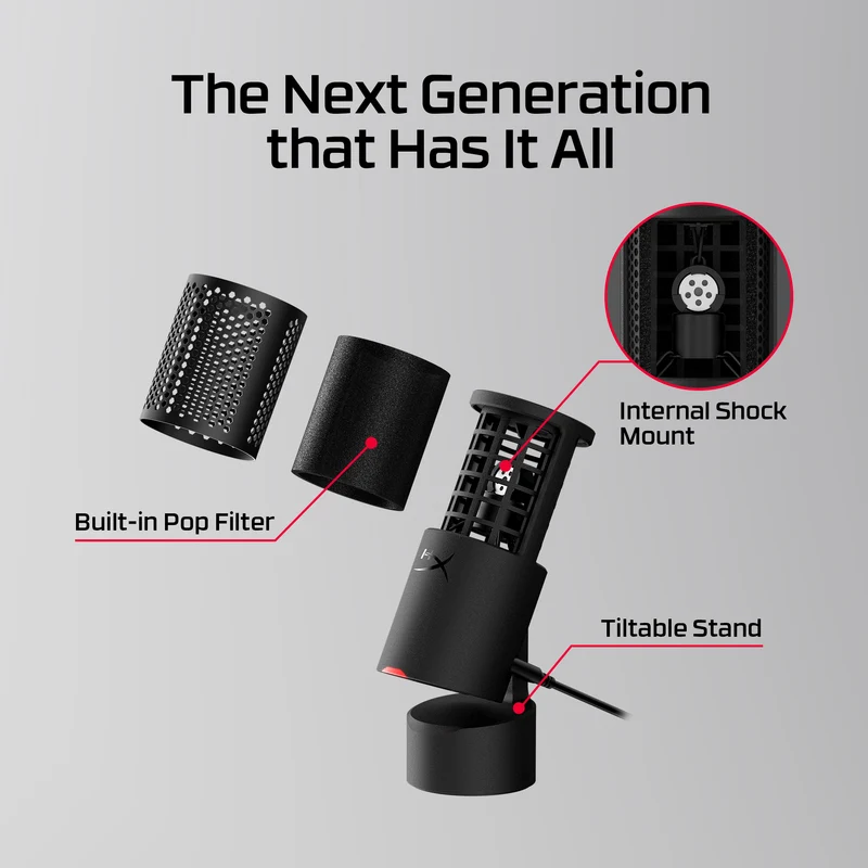 HyperX SoloCast 2 – Microphone USB