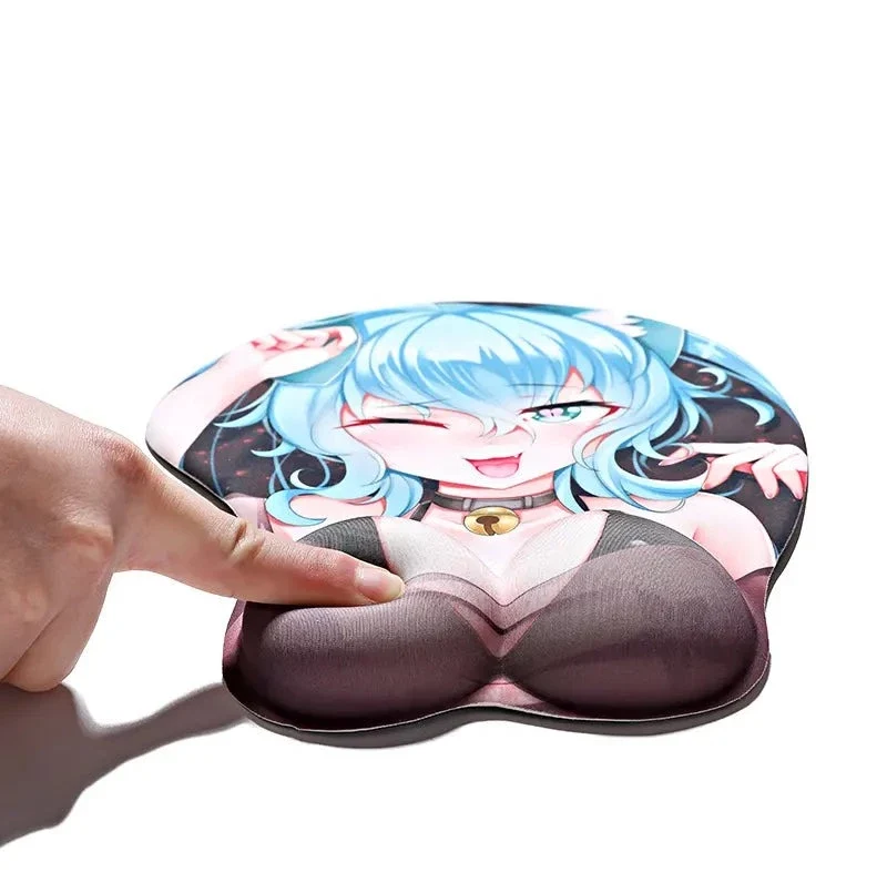Tapis de souris seins Hatsune Miku clin d'œil