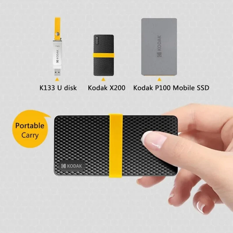 Disque Dur Externe - Kodak Portable 2TB/1TB