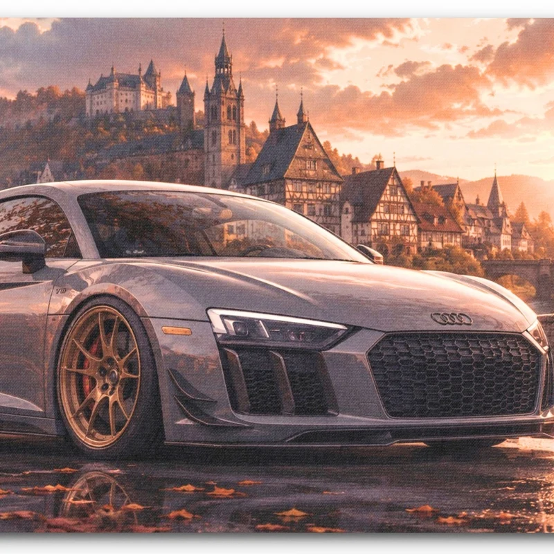 Tapis de Souris "Sportive Allemande R8"
