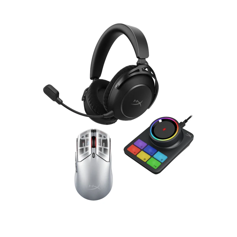 HyperX Offre Groupée - Cloud Alpha 2 Sans Fil + Pulsefire Haste 2 S