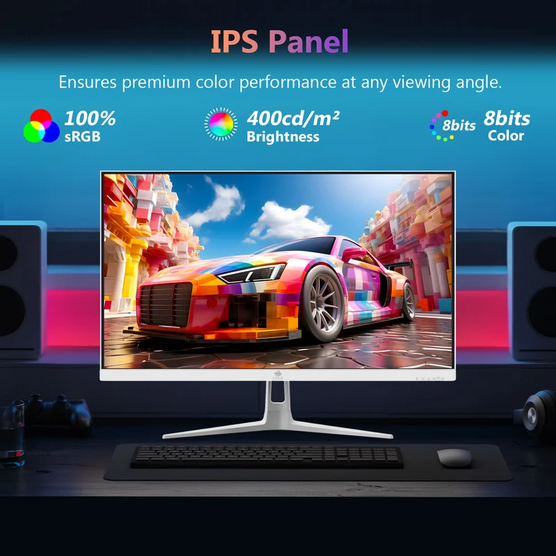 Z-EDGE UG27PJ 27" 240Hz White Gaming Monitor