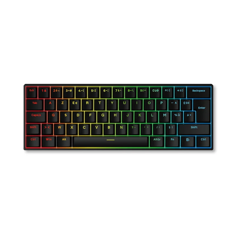 MCHOSE Ace 60 Pro Magnetic ISO FR Black [Ice Blue]