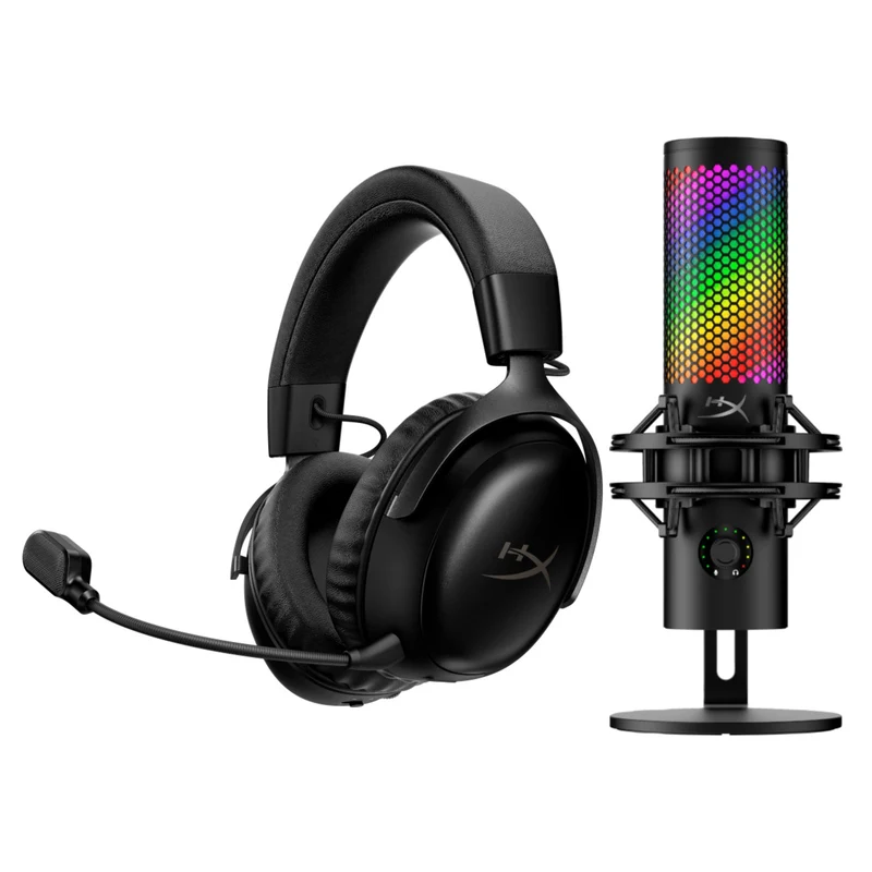 HyperX Offre Groupée - Cloud III S sans fil + Quadcast 2 S