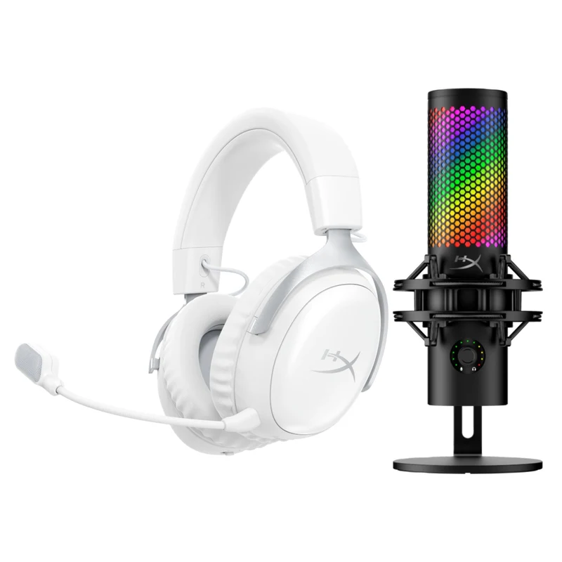 HyperX Offre Groupée - Cloud III S sans fil + Quadcast 2 S